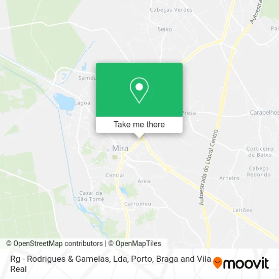 Rg - Rodrigues & Gamelas, Lda map