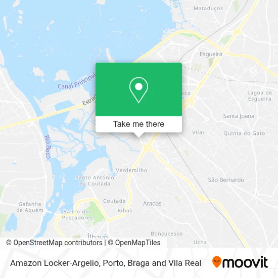 Amazon Locker-Argelio map