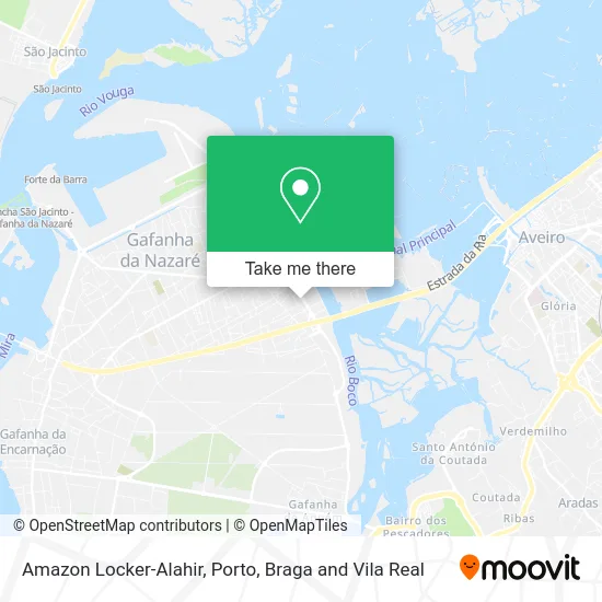 Amazon Locker-Alahir map