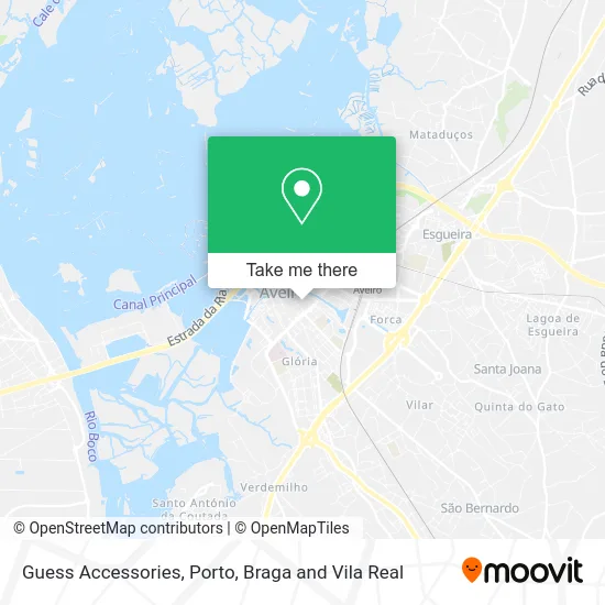 Guess Accessories map