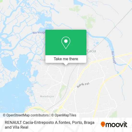 RENAULT Cacia-Entreposto A.fontes map