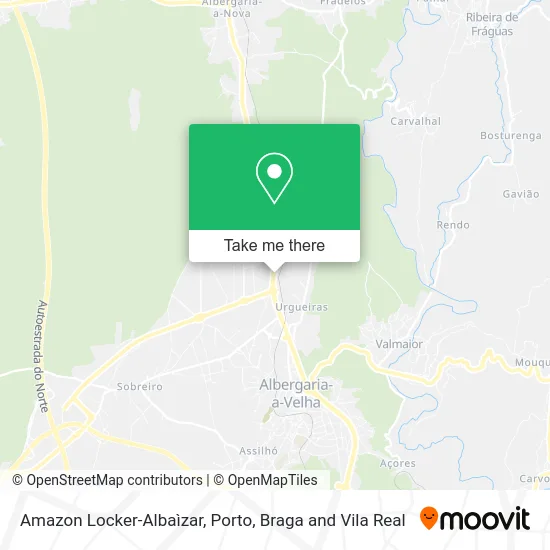 Amazon Locker-Albaìzar map