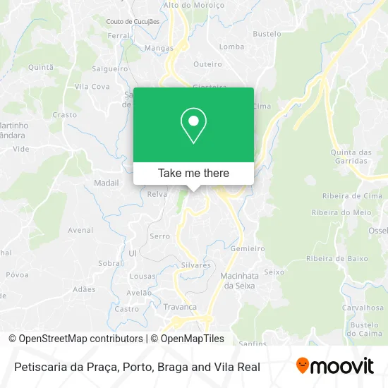 Petiscaria da Praça map
