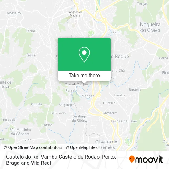 Castelo do Rei Vamba-Castelo de Rodão map