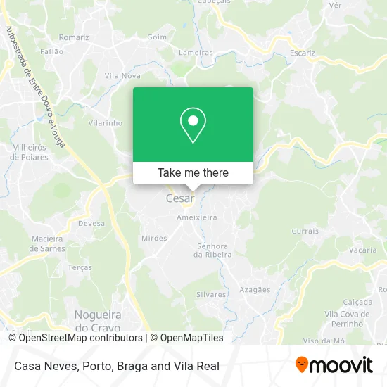 Casa Neves map