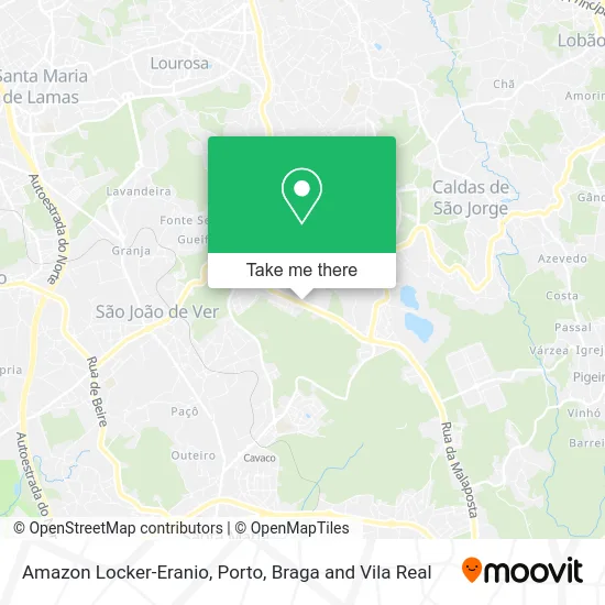 Amazon Locker-Eranio map