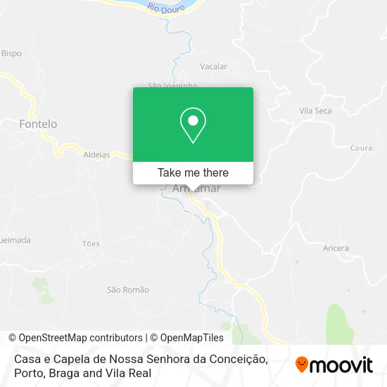 Casa e Capela de Nossa Senhora da Conceição map