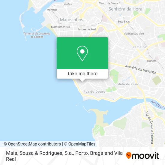 Maia, Sousa & Rodrigues, S.a. map