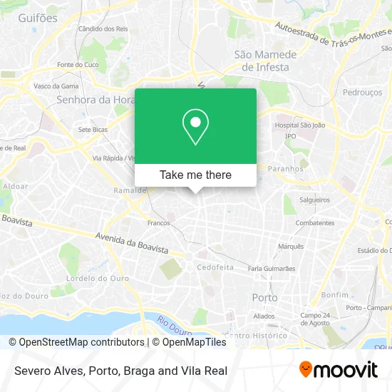 Severo Alves map