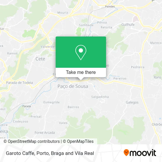 Garoto Caffe map