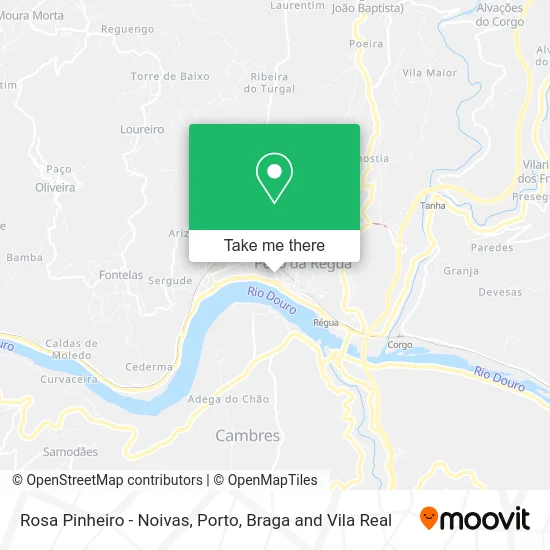 Rosa Pinheiro - Noivas map
