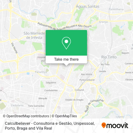 Calculbeliever - Consultoria e Gestão, Unipessoal map