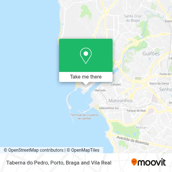 Taberna do Pedro map