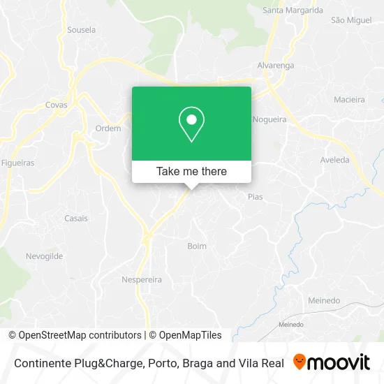 Continente Plug&Charge map