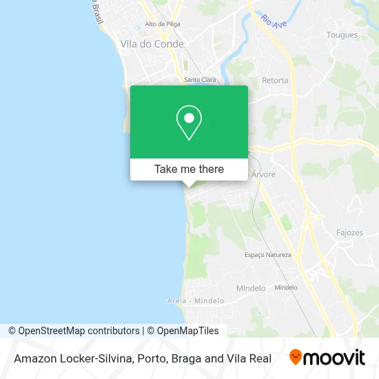 Amazon Locker-Silvina map