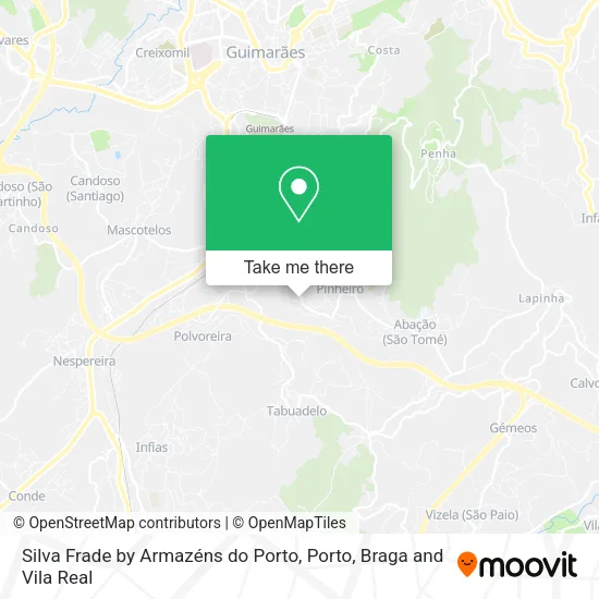 Silva Frade by Armazéns do Porto map