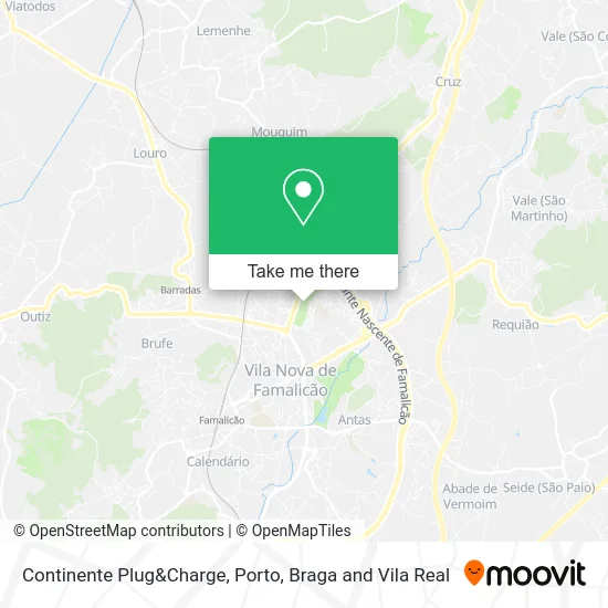 Continente Plug&Charge map
