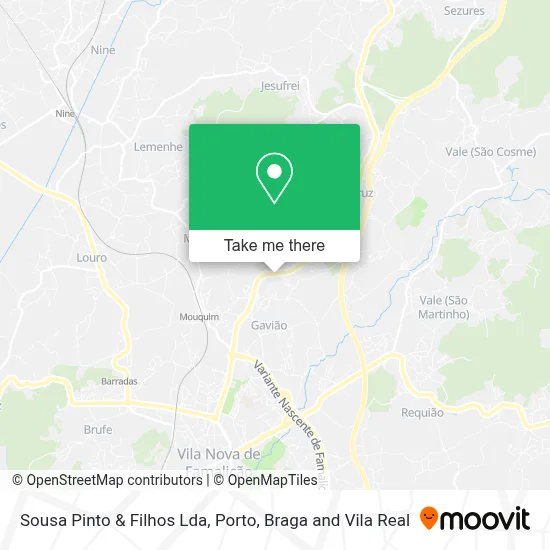 Sousa Pinto & Filhos Lda map