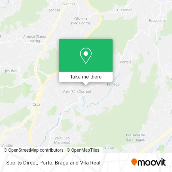 Sportsdirect map