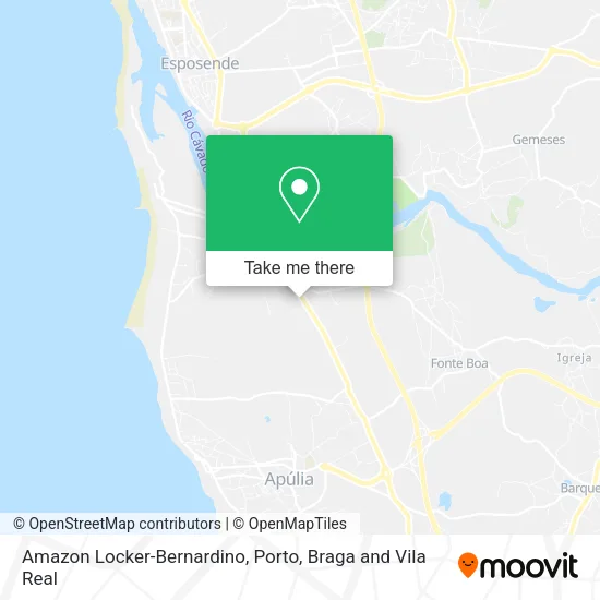 Amazon Locker-Bernardino map