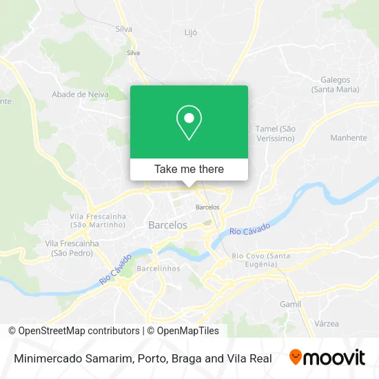 Minimercado Samarim map