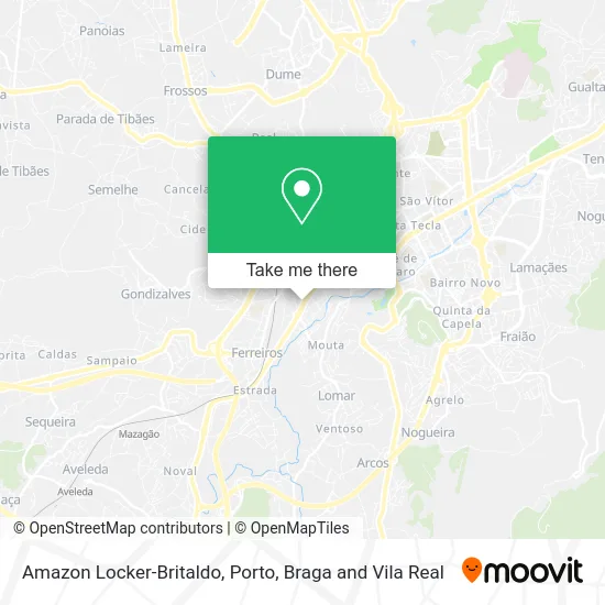 Amazon Locker-Britaldo map