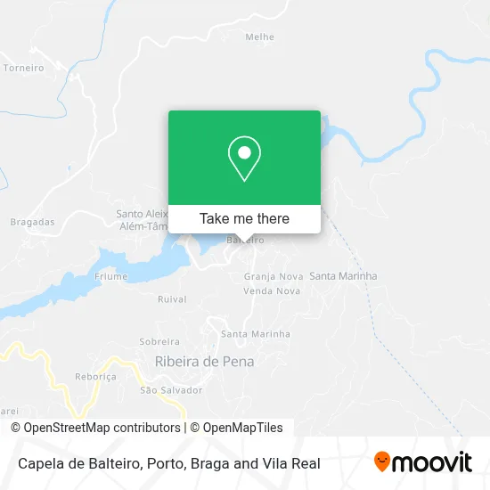 Capela de Balteiro map