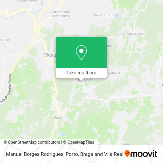 Manuel Borges Rodrigues map