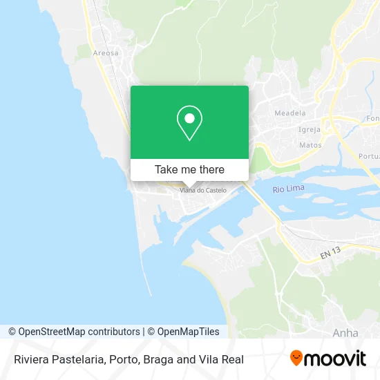 Riviera Pastelaria map