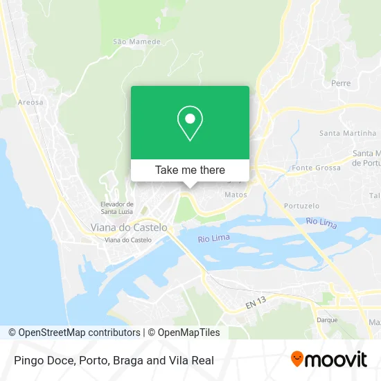 Pingo Doce map