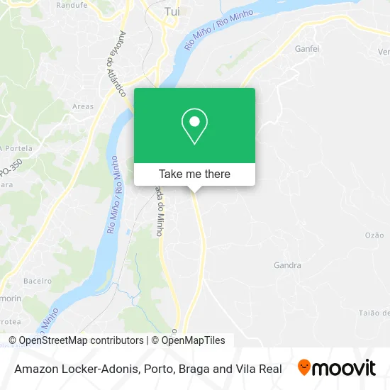 Amazon Locker-Adonis map