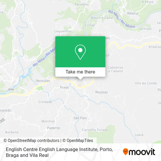 English Centre English Language Institute map