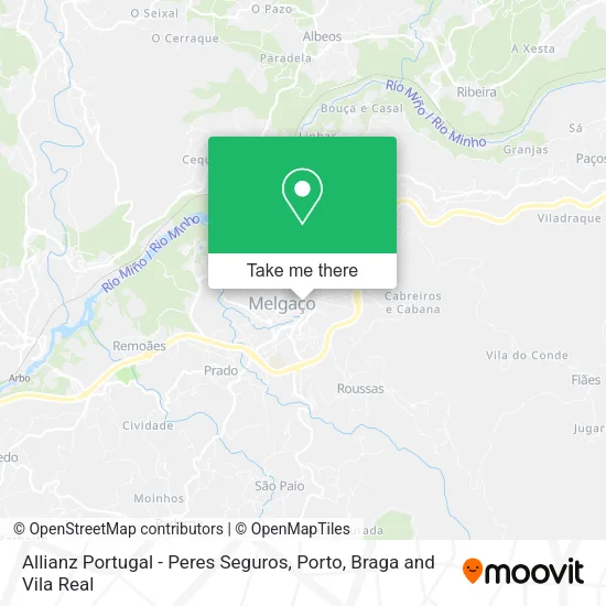 Allianz Portugal - Peres Seguros map