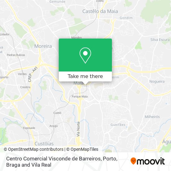 Centro Comercial Visconde de Barreiros map