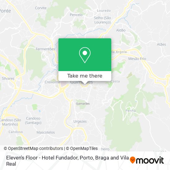 Eleven's Floor - Hotel Fundador map