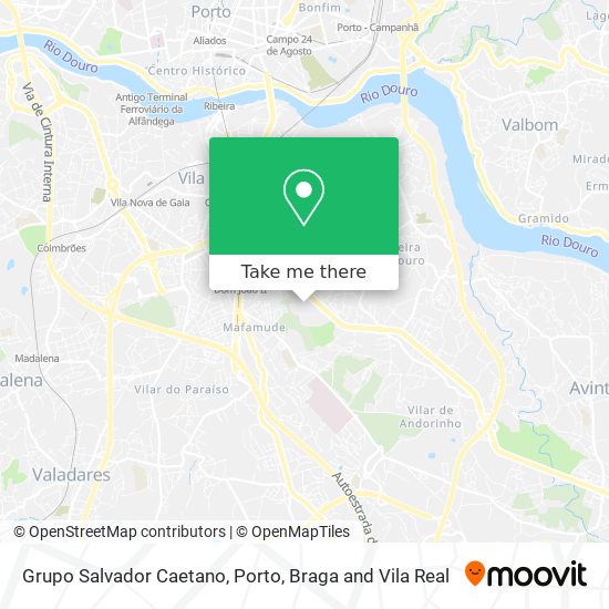 Grupo Salvador Caetano mapa
