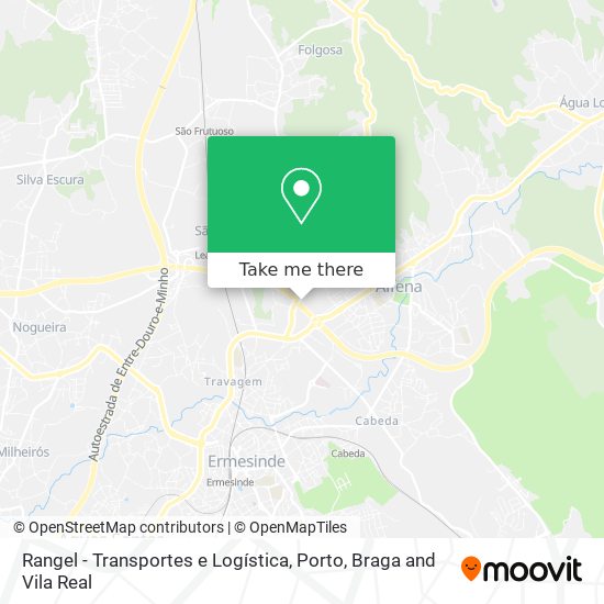 Rangel - Transportes e Logística map