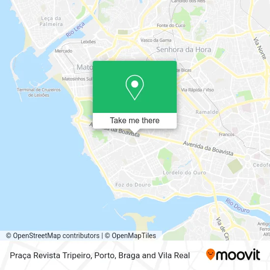 Praça Revista Tripeiro map