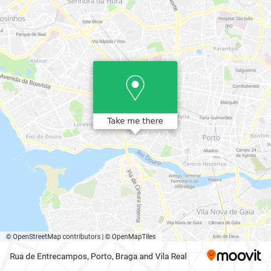 Rua de Entrecampos map