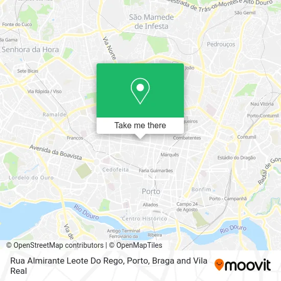 Rua Almirante Leote Do Rego map