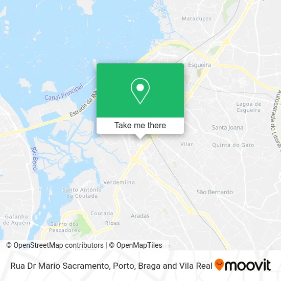 Rua Dr Mario Sacramento map