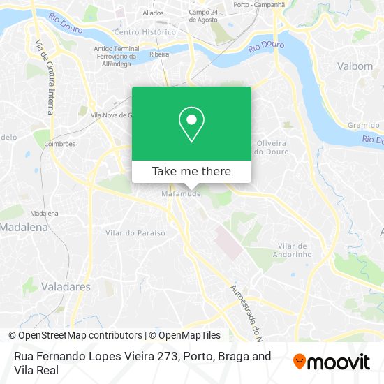 Rua Fernando Lopes Vieira 273 map