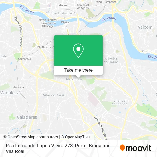 Rua Fernando Lopes Vieira 273 map