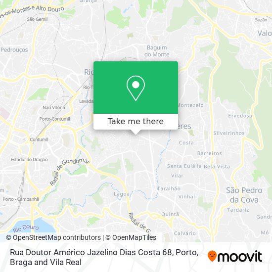 Rua Doutor Américo Jazelino Dias Costa 68 map