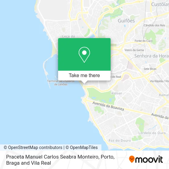 Praceta Manuel Carlos Seabra Monteiro map