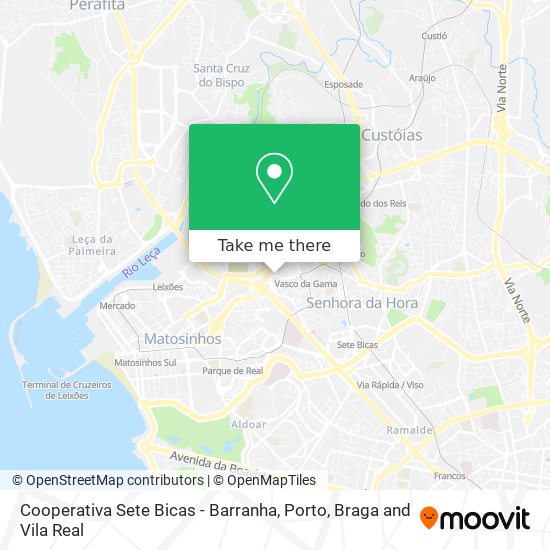 Cooperativa Sete Bicas - Barranha map