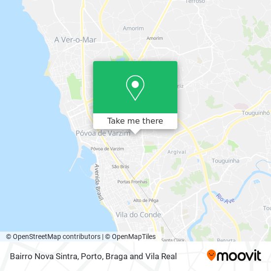 Bairro Nova Sintra map