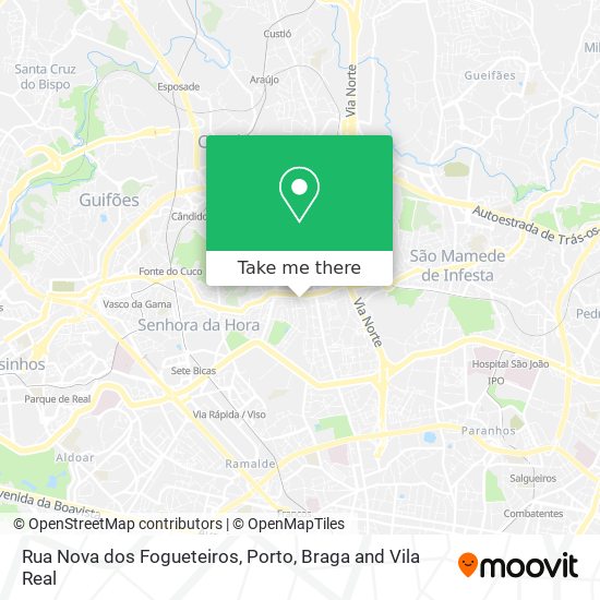 Rua Nova dos Fogueteiros mapa