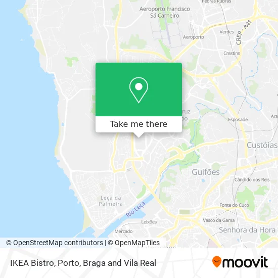 IKEA Bistro map
