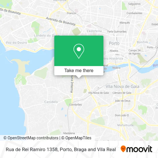 Rua de Rei Ramiro 1358 map